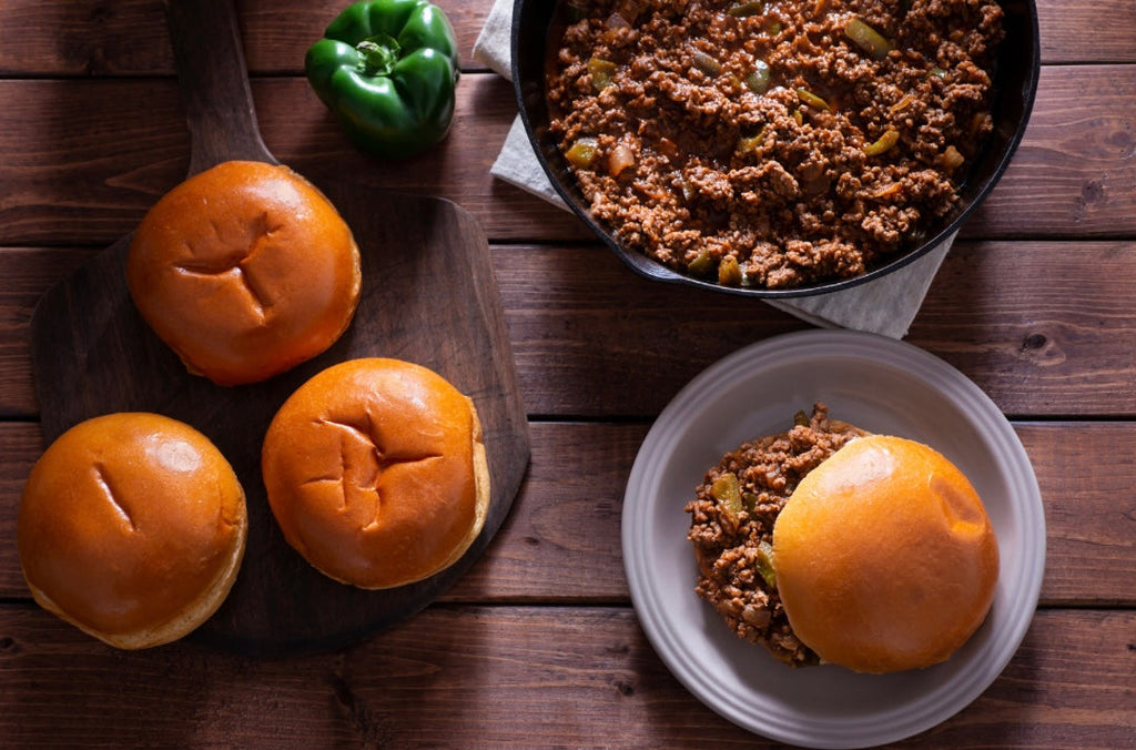 Healthy Paleo Sloppy Joe Bowl with Primal Blend Ground Beef