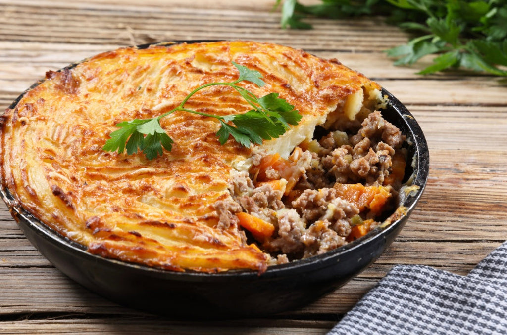 Hearty Shepherd’s Pie with Grass-Fed Ground Beef: Featuring the Whatta Box